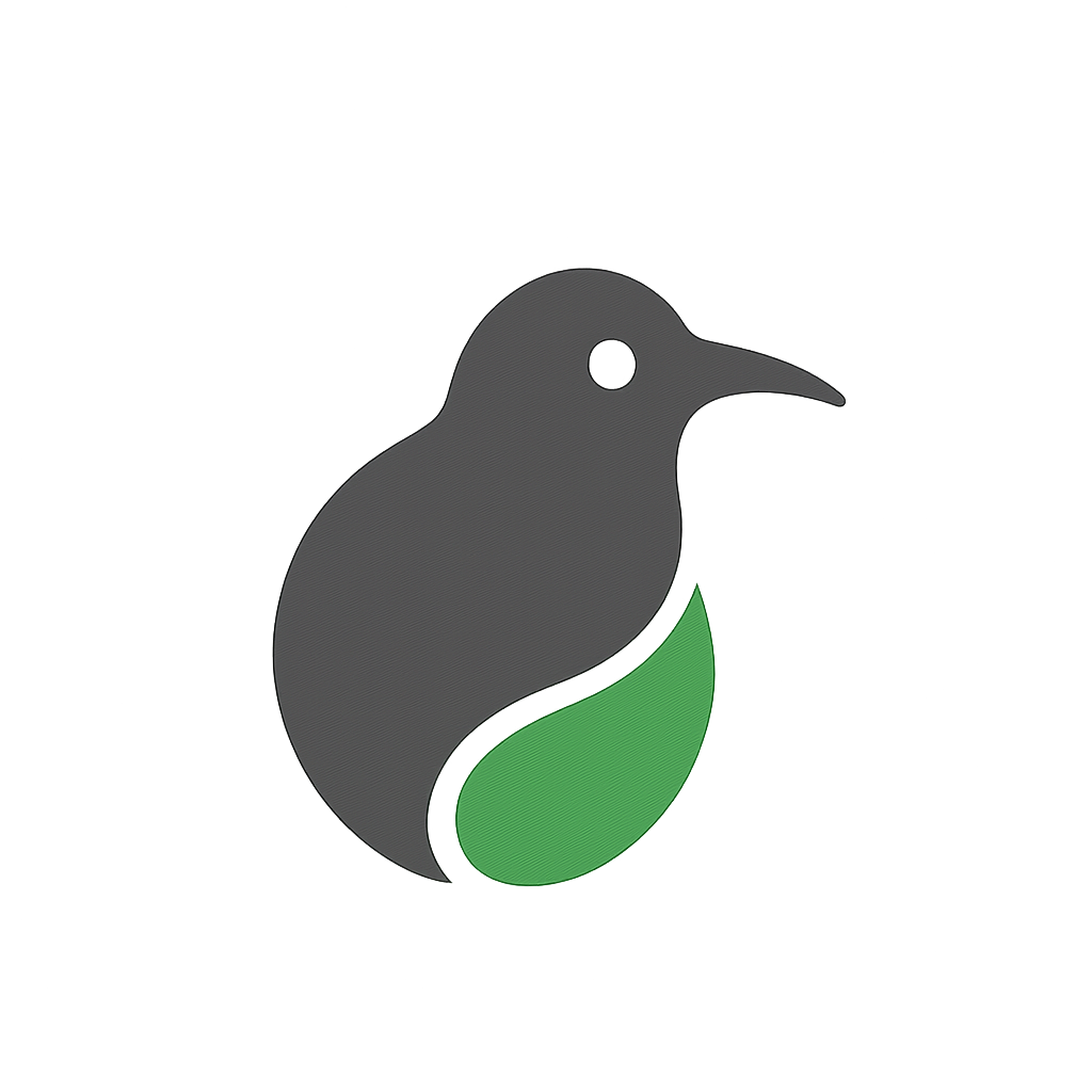 Grey Kiwi Logo